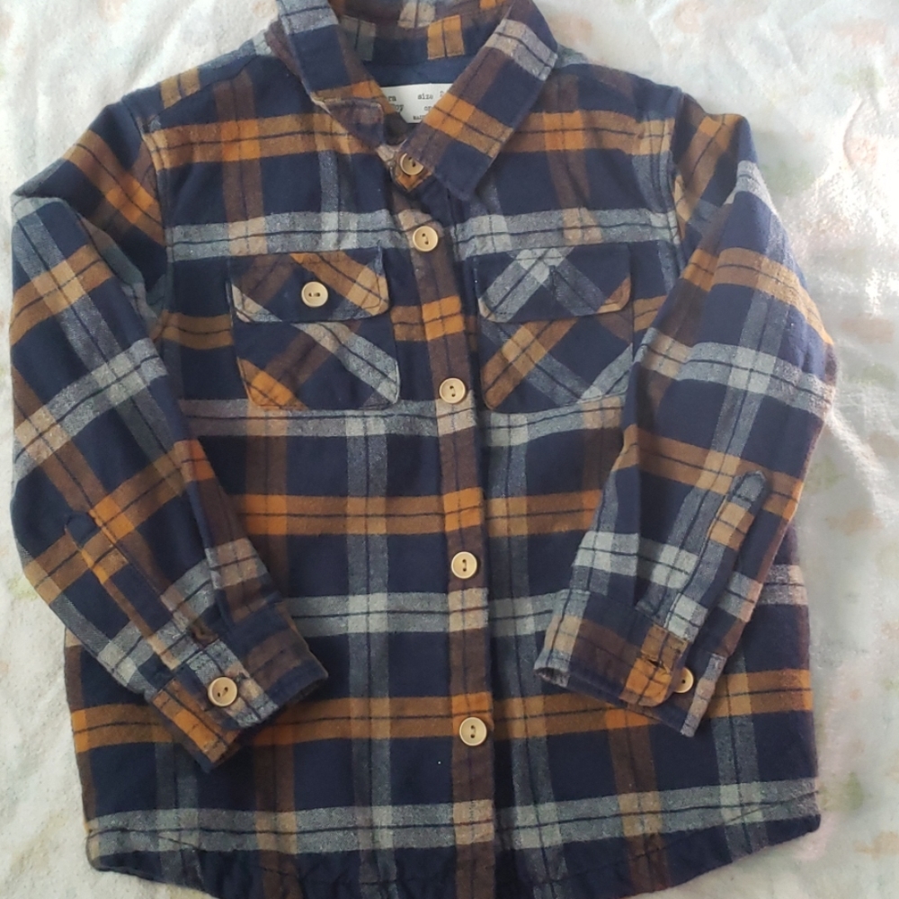 Zara baby boy button sweater